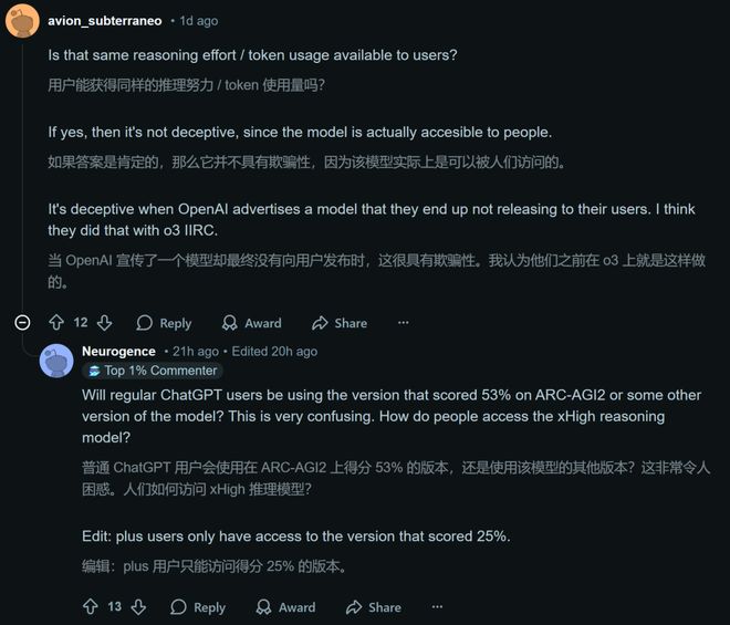 靠拉爆token刷高分不如Gemini 3澳门新葡京GPT-52被曝作弊!偷袭谷歌竟(图9) 靠拉爆token刷高分不如Gemini 3澳门新葡京GPT-52被曝作弊!偷袭谷歌竟(图9)